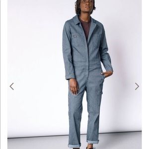 Wildfang Railroad Stripe Coveralls